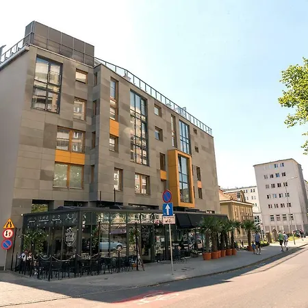 Blue In Vibrant Heart Of Gdynia