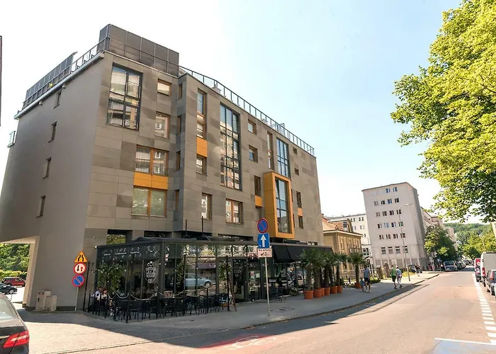 Blue In Vibrant Heart Of Gdynia